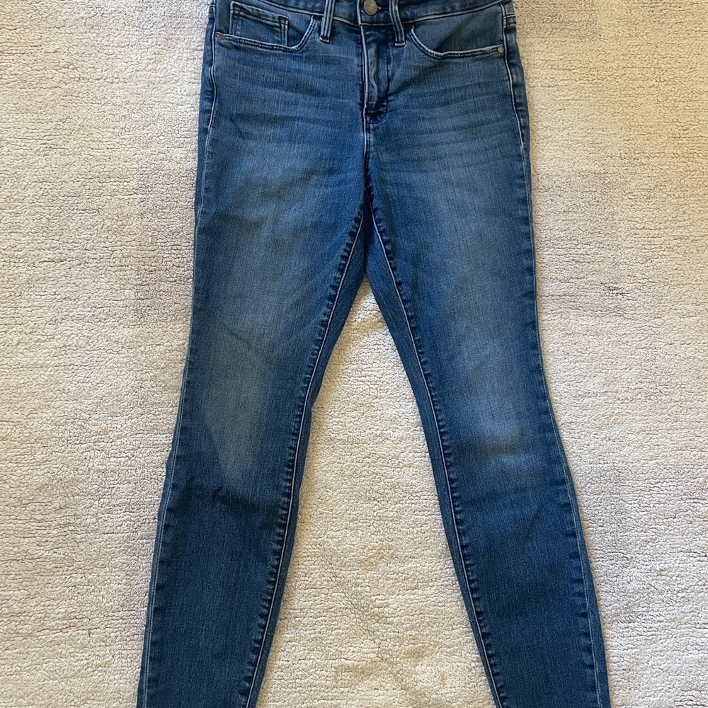 Athleta Dark Wash Skinny Jeans